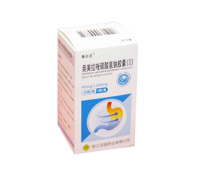 奧美拉唑碳酸氫鈉膠囊